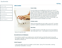 Tablet Screenshot of jacobswebs.co.uk